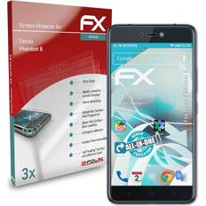 Screen Protectors atFoliX 3x Screen Protector Tecno Phantom 8