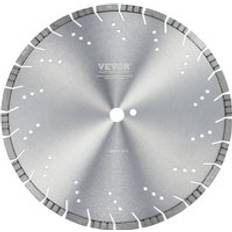 VEVOR Diamond Blade, 16inch/400mm Concrete Saw Blade Wet or Dry, 0.47inch/12mm Slanted Teeth Diamond Segment Blade, Universal 1 inch/25.4 mm Center Hole