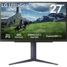 LG IPS/PLS Monitors LG UltraGear 27 27" QHD 180Hz Gaming Monitor