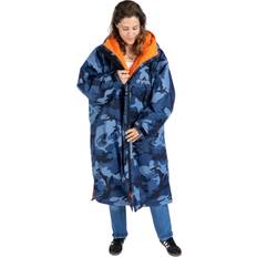 Advance Long Sleeve Skiftetøj Robe V3 - Blue Camo/Orange