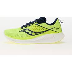 Saucony Ride 17 Running Shoes - White/Yellow