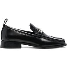 Karl Lagerfeld Low Shoes Karl Lagerfeld Monogram-plaque loafers women Calf Leather/Calf Leather/Calf Leather Black