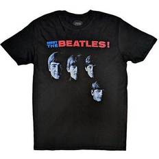 The Beatles Unisex T-Shirt Meet - Black