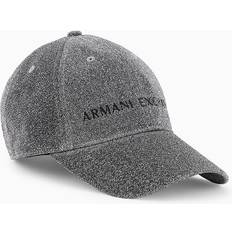 Armani Exchange Headgear Armani Exchange Cotton Visor Hat With Logo