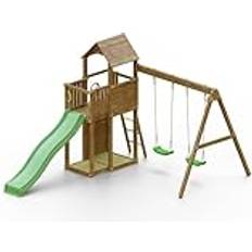 Fungoo Boomer3 KDI Spielturm Klettergerüst mit Rutsche