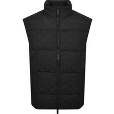 Armani Exchange Veste Armani Exchange Nedvest Udveksling Model Polyester - Sort
