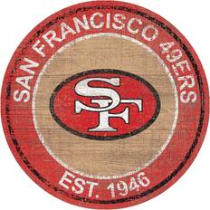 Fan Creations San Francisco 49ers 24'' Round Heritage Logo Sign