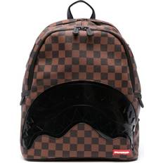 Sprayground Checkered Faux Leather Backpack