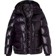 EA7 Herren Daunenjacke Schwarz unifarben