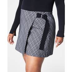 Spanx Women Skirts Spanx Women's SPANXsmooth Ponte Wrap Mini Skort in Jacquard