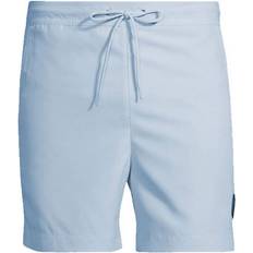 Ted Baker Swimwear Ted Baker Men Trehil Plain Swim Shorts In Mid Blue Blue