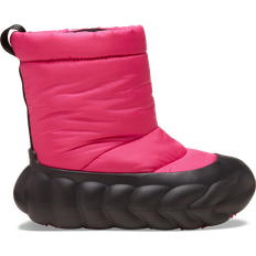 Roze Laarzen Crocs OverPuff Boot Laarzen - Dragon Fruit