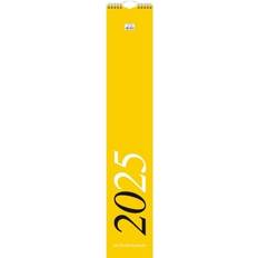 Gula Kalendrar Rido Agenda Streifenkalender 12 x 66 cm - 1 Monat/Seite 2025