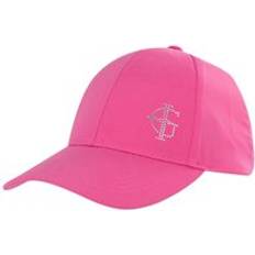 Pink - Unisex Caps Diamante Logo Peak Cap Pink One