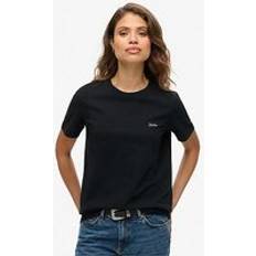 Superdry Essential Logo T-shirt Black, Black, 14, Women