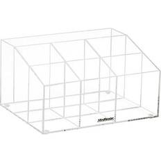 Transparent Desktop Organizers Mind Reader 7-Compartment Acrylic Desk Tray - Clear