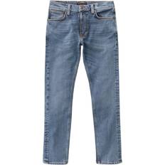 Herre - Oransje Jeans Nudie Jeans Lean Dean Bleu