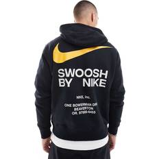 Nike Swoosh Logo Hoodie, Black