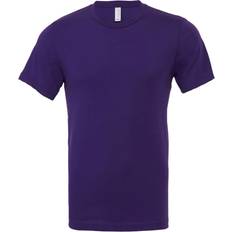 Canvas - Unisex Tops Bella+Canvas (S, Team Purple) Canvas Unisex Jersey Crew Neck T-Shirt Mens Short Sleeve T-Shirt