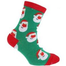 Green Underwear Floso Christmas Socks Green 4-6