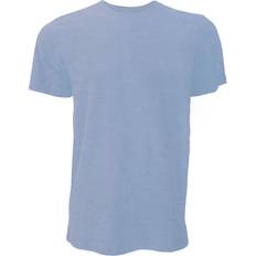 Canvas - Men T-shirts Bella+Canvas (M, Heather Blue) Canvas Unisex Jersey Crew Neck T-Shirt Mens Short Sleeve T-Shirt