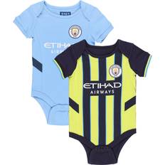 18-24M Bodysuits Fanatics (9-12 Months) Manchester City FC Pack Baby Vest 24/25 Season Blue