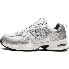 New Balance (UK3.5/EU36/22CM) 530 Grey Matter Silver Metallic Men Women's Trainers Silver/Grey