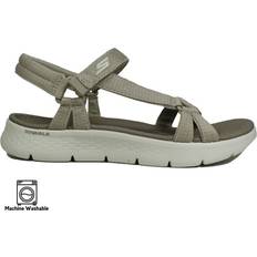 Skechers (9 (Adults' GO WALK Flex Sandal Sublime Taupe Womens Sandals