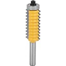 Walfront 8 skaft routerbit, linjevåg typ träfräs hårdmetallfog router bit multitand träbearbetningsverktyg (8 x 41)