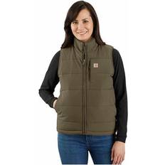 Carhartt Women's Montana Puffer Vest Insulated Reversible Tarmac