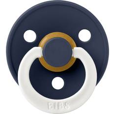 Bibs Rund Colour Napp Strl 1 Naturgummi