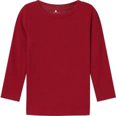 Name It Rød Overdele Name It jester red rib top