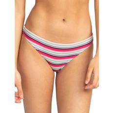 Poliéster Partes inferiores de bikini Roxy Paraiso Stripe Moderate Bikini Bottoms For Women