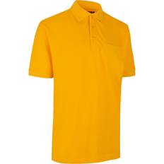 Gule Pikéskjorter ID PRO Wear 0320 poloshirt lomme-Gul-S