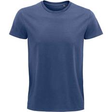 Denim T-shirts Sols (2XL, Denim) Unisex Adult Pioneer Organic T-Shirt