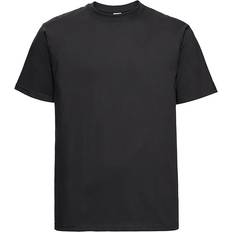 Russell (S, Black) Mens Heavyweight T-Shirt