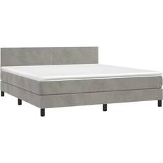vidaXL mit Matratze & Led 180 x 200 cm Boxspringbett