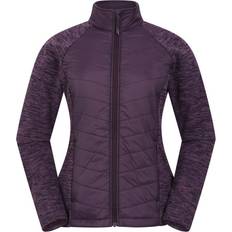 Microfiber - Women Jackets Mountain warehouse Women's Womens/Ladies Marble Padded Jacket Purple