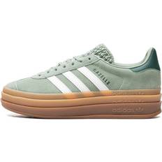 Gazelle Bold Sneakers - Silver Green Gum