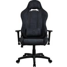 Arozzi Torretta Supersoft Fabric Gaming Chair Pure Black, Black