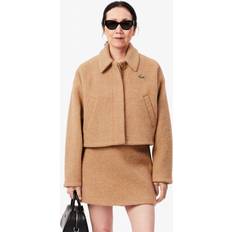 Lacoste Women Outerwear Lacoste BLOUSON brown female Coats now available at BSTN in