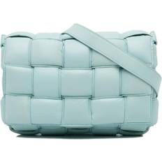 Bottega Veneta Vintage Padded Cassette Bag Axelremsväska - Blue