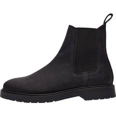 Selected Homme Ruskind Chelsea-støvler Sort