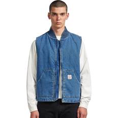 Levi's Levi's Sansome Vest GET Involved T Mand Blå Overgangsjakker Relaxed Fit hos Magasin