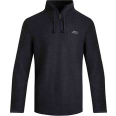 Weird Fish Mens Cruiser Macaroni Quarter Zip Pullover (Navy)