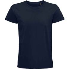 Clothing Sols (3XL, French Navy) Unisex Adult Pioneer Organic T-Shirt Blue