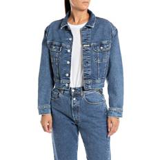 Replay Dam Ytterkläder Replay Denim Jacket Jackor Dam - Blue