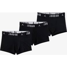 Jordan Men's Underwear Jordan Mens Flight Cotton 3-Pack Trunk Black