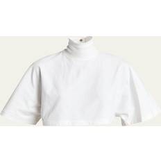 White Highneck T-Shirt - Blanc
