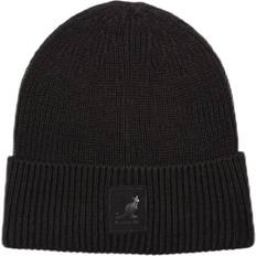 Kangol Svarta Mössor Kangol Patch Beanie - Black